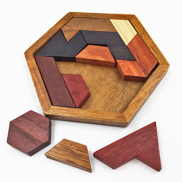 DIY - Montessori wooden puzzle