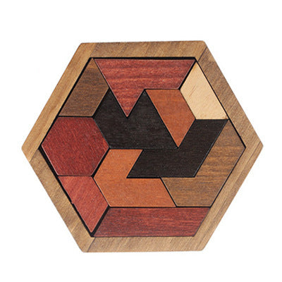 DIY - Montessori wooden puzzle